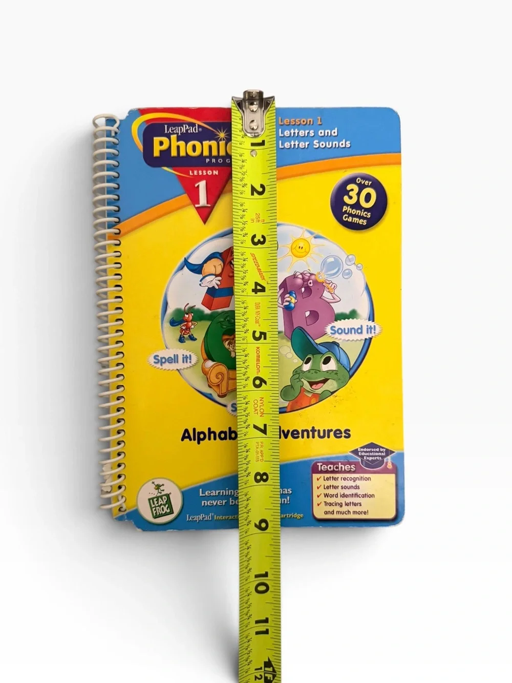 LeapPad Phonics Program Lesson 1: Alphabet Adventures Book & Cartridge Set
